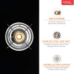 Hindware cooktop Brio 2B (Plus)