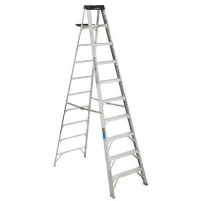 DOUBLE LADDER - ALUMINIUM 10 Feet