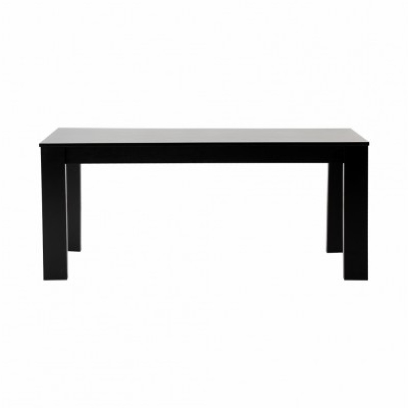 WILLOW 7 PIECE DINING SET (BLACK)