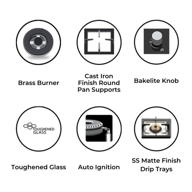 Hindware Hob Sara Plus 4B (60cm)