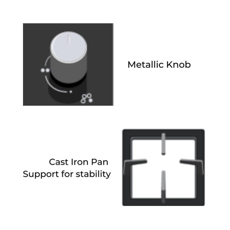 Hindware Hob Aster 4B (80cm)