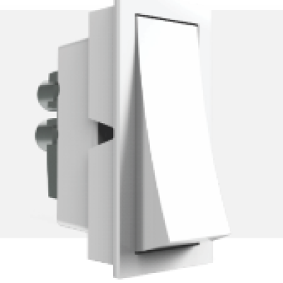 2 WAY SWITCH CURVE WHITE (PRITAM)