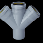 ASHIRVAD 4inch DOUBLE 'Y' - SWR-70001210