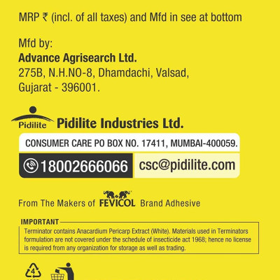Pidilite Terminator Eco-Friendly Termite Killer (1LTR)