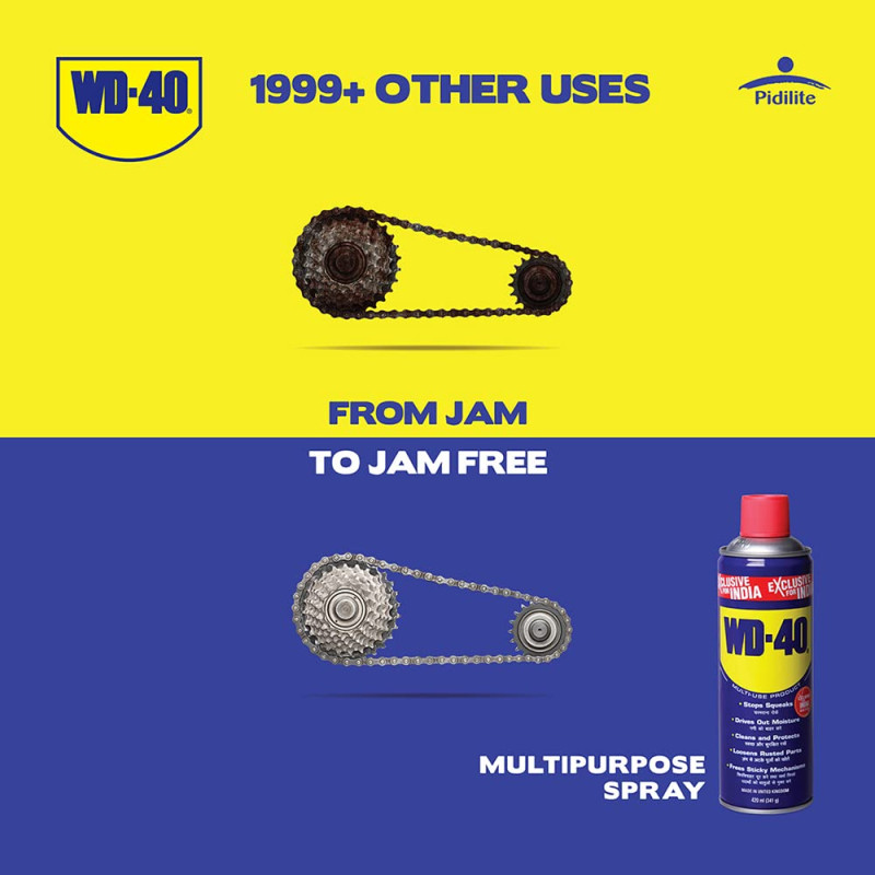 Pidilite WD-40, Multipurpose Spray (420ml)