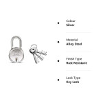 Godrej Round Padlock 10Lvr 8150