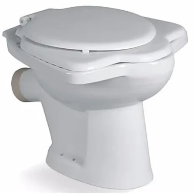 Closed Front Floor Mounted Anglo Indian 'P' Trap