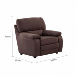 BELINDA SOFA (3+1+1 SEATER) FABRIC