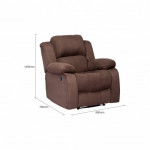 BLAKE RECLINER SOFA (3RR+1R+1R) (Fabric)