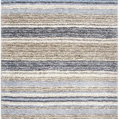 SHAGGY BEIGE &amp; BROWN COLOUR MICROFIBER RUGS