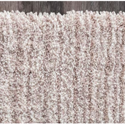 SHAGGY BLUE and CREAM COLOUR MICROFIBER RUGS