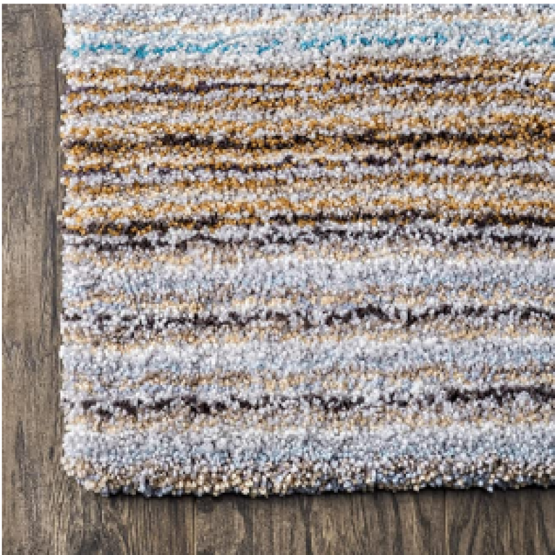 SHAGGY MULTI COLOUR MICROFIBER RUGS