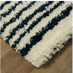 SHAGGY GREEM and BROWN COLOUR MICROFIBER RUGS