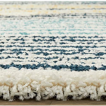 SHAGGY GREEM and BROWN COLOUR MICROFIBER RUGS
