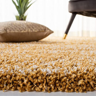 SHAGGY BROWN COLOUR MICROFIBER RUGS