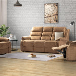 ELIZA RECLINER SOFA (FABRIC)