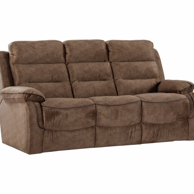 ELIZA RECLINER SOFA (FABRIC)