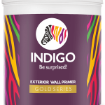 INDIGO EXTERIOR WALL PRIMER (GOLD) - 4 LTR