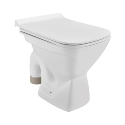 Floor Mounted White Closet WC