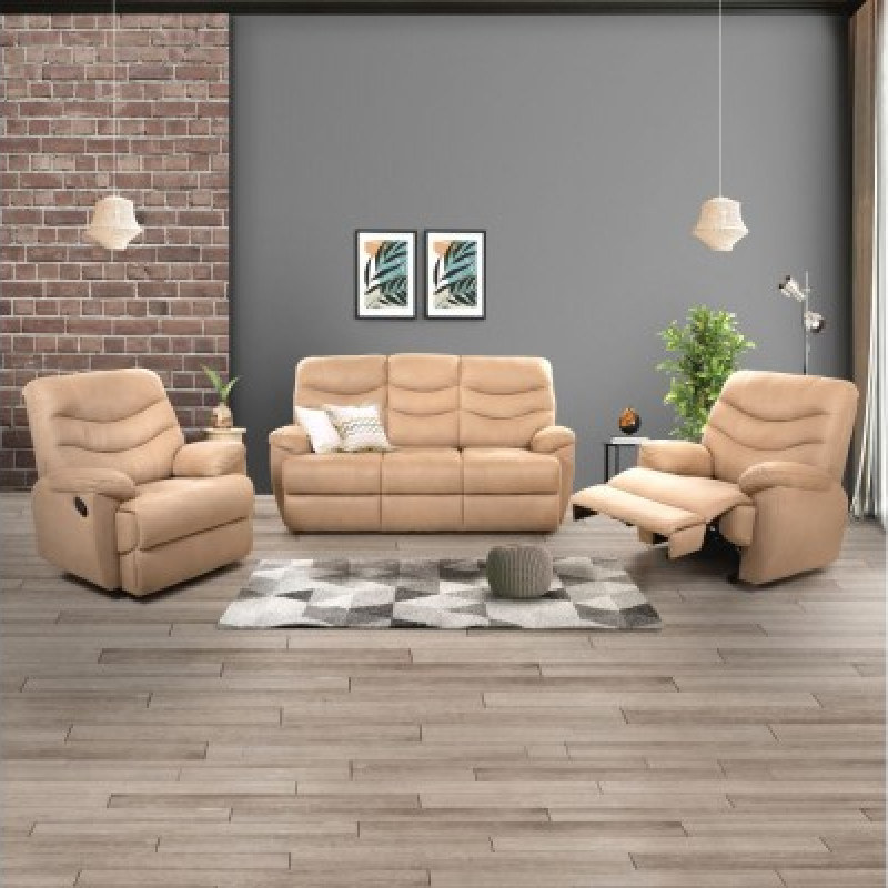 HAILY RECLINER SOFA (3+1R+1R) (FABRIC)