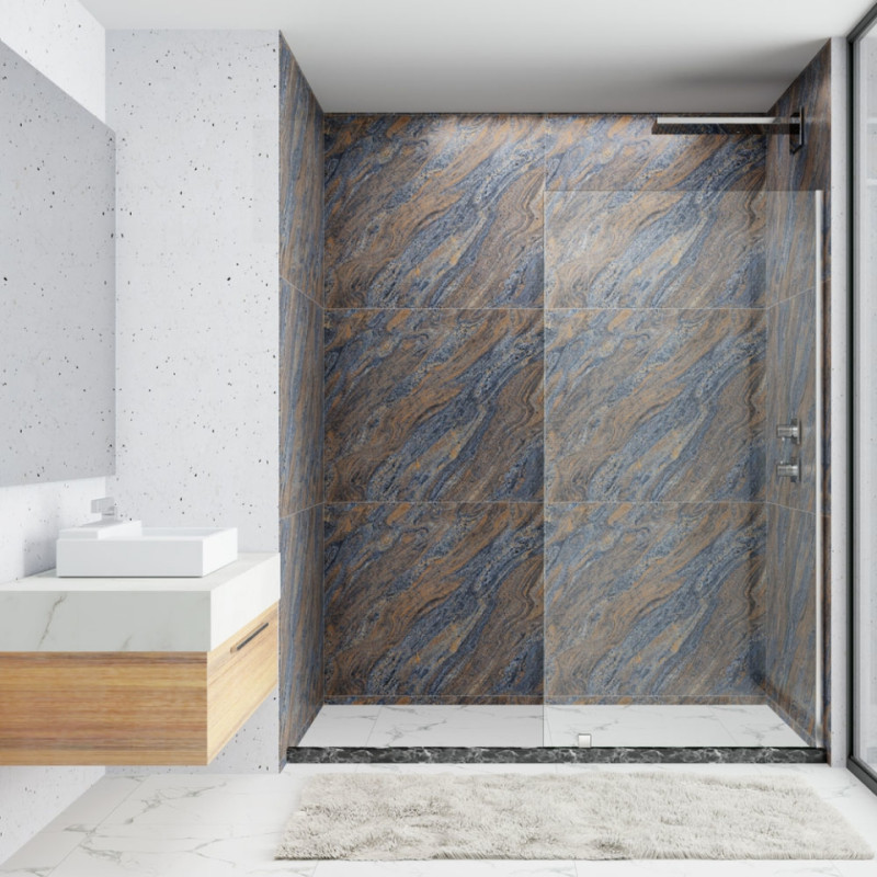 JAQUAR FREE STANDING BATHSCREEN (WIDTH 600-800)