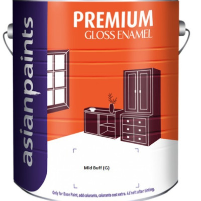 ASIAN PAINTS APCOLITE PREMIUM GLOSS ENAMEL- SHADES 1L (Mid Buff G)
