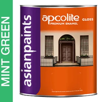 ASIAN PAINTS APCOLITE PREMIUM GLOSS ENAMEL- SHADES 1L (Mint Green)