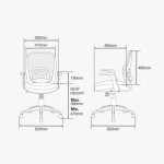 LOW BACK CHAIR OCL 019 (BLACK)