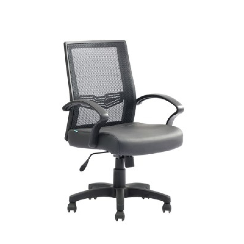 LOW BACK CHAIR OCM 043 (BLACK)