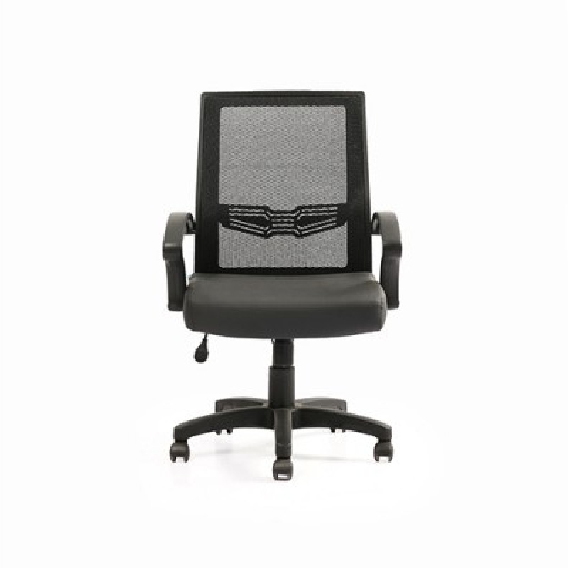 LOW BACK CHAIR OCM 043 (BLACK)