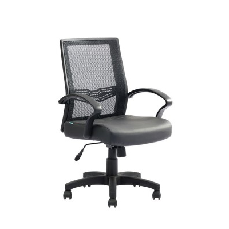 LOW BACK CHAIR OCM 043 (BLACK)