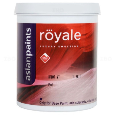 ASIAN PAINTS ROYALE LUXURY EMULSION - 1 Ltr (Radiant White)