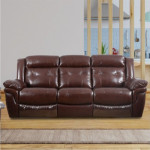 ROCKY RECLINER SOFA (3RR+1R+1R) (GENUINE LEATHER)