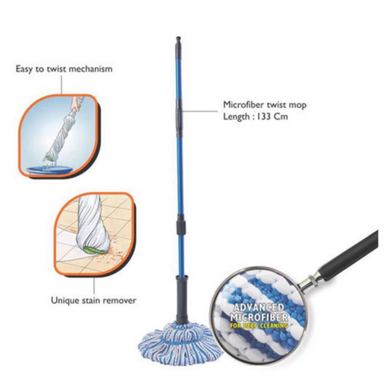 Microfiber Twist Mop