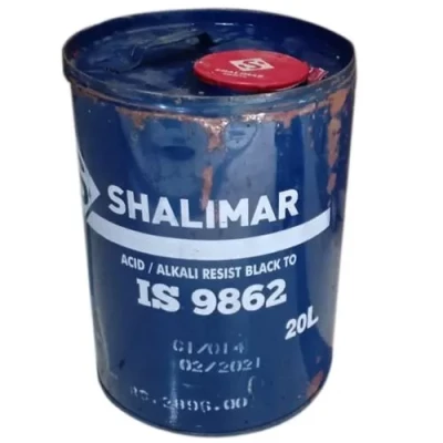 Shalimar Acid Alkali Resist Black Emulsion Paint