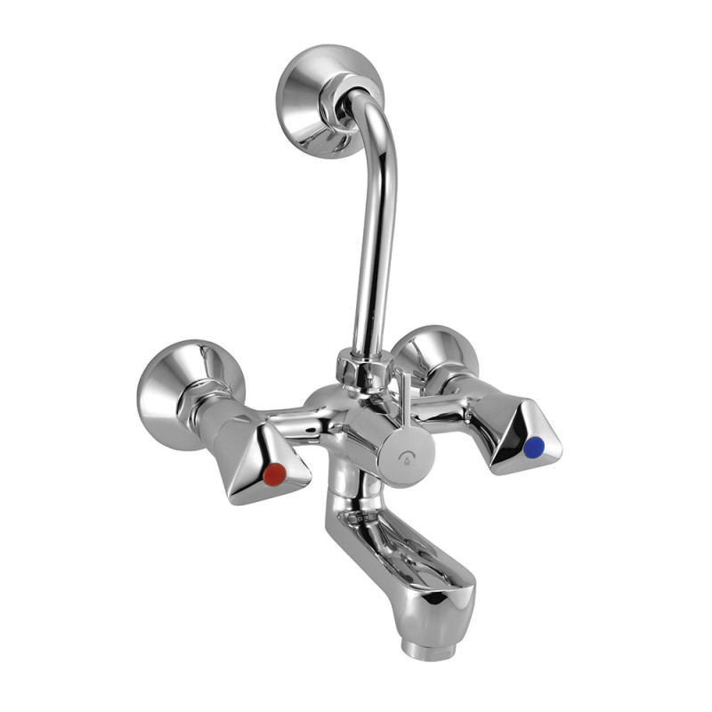 Essco Wall Mixer with 115 mm Long Bend Pipe