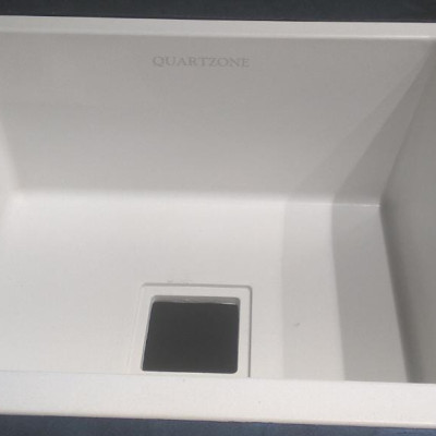 QUARTZ SINK - MILKY - 21X18