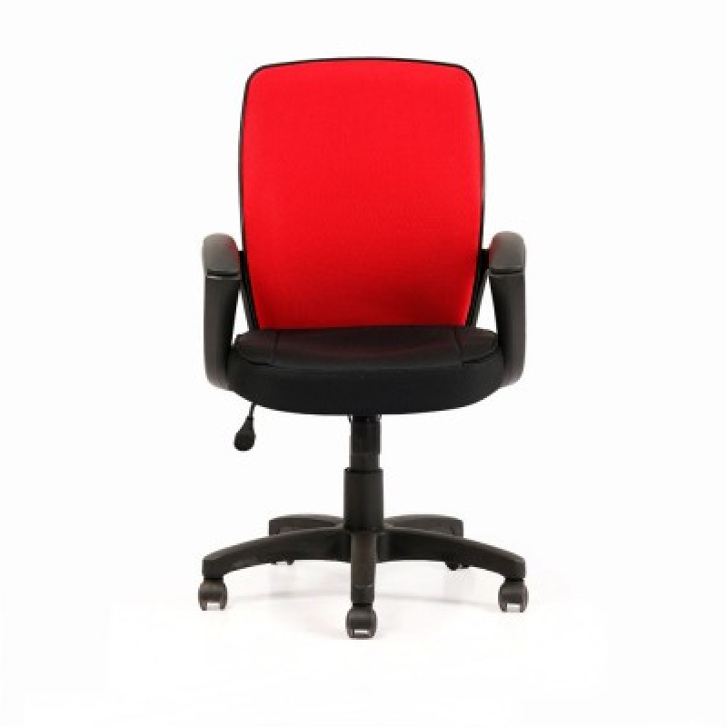 LOW BACK CHAIR OCL 020 (BLACK &amp; MAROON)