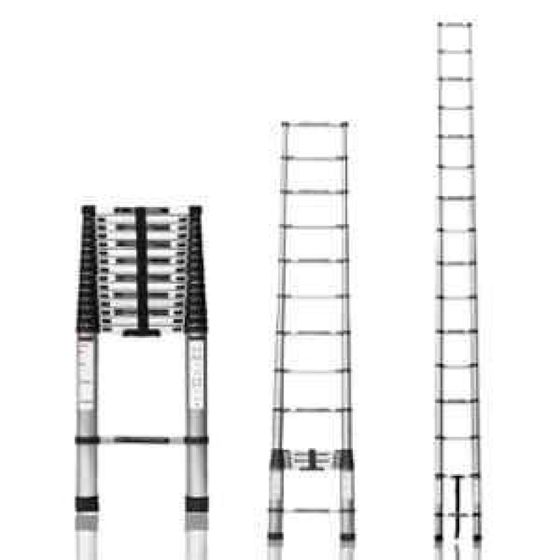 CORVIDS TELESCOPIC LADDER 21.5Ft (16 STEPS)