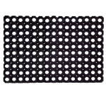 Bathroom Holo Rubber Door mat (Black)