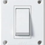 16A 1WAY SWITCH WHITE P ZERO DRGREE