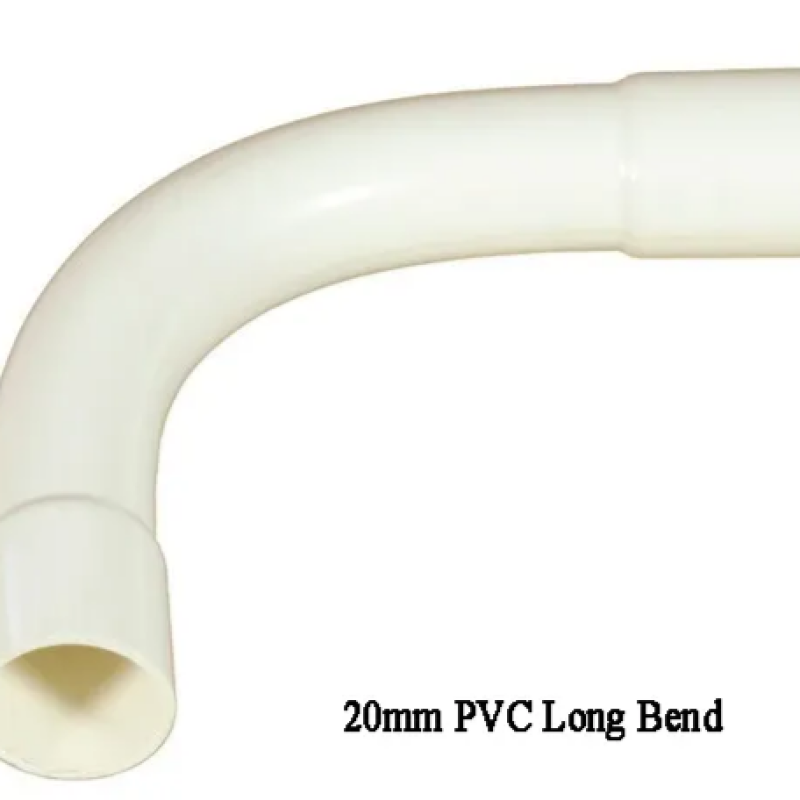 20MM LONG BEND PVC