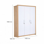 OLIVIA 3 DOOR WARDROBE