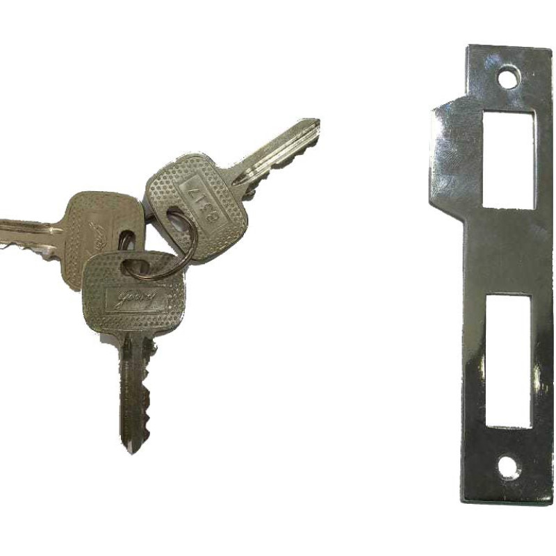 Godrej BM-01 ST Door Handle Set LockBody 4492