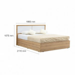 RICKY HYDRAULIC KING SIZE BED