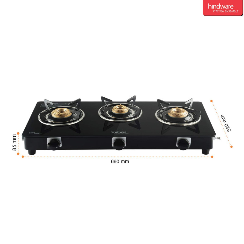 Hindware cooktop Brio 3B (Plus)