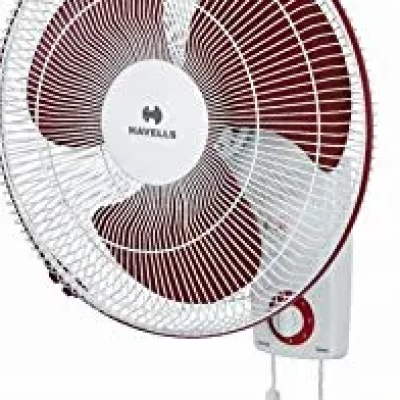 ACCELERO WALL FAN RED 12inch(HAVELLS)