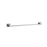 SINGLE TOWEL RAIL - CHROME