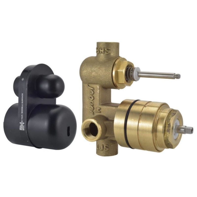 JAQUAR CONCEALED BODY FOR SINGLE LEVER HIGH FLOW DIVERTER
