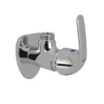 Essco Angular Stop Cock with Wall Flange